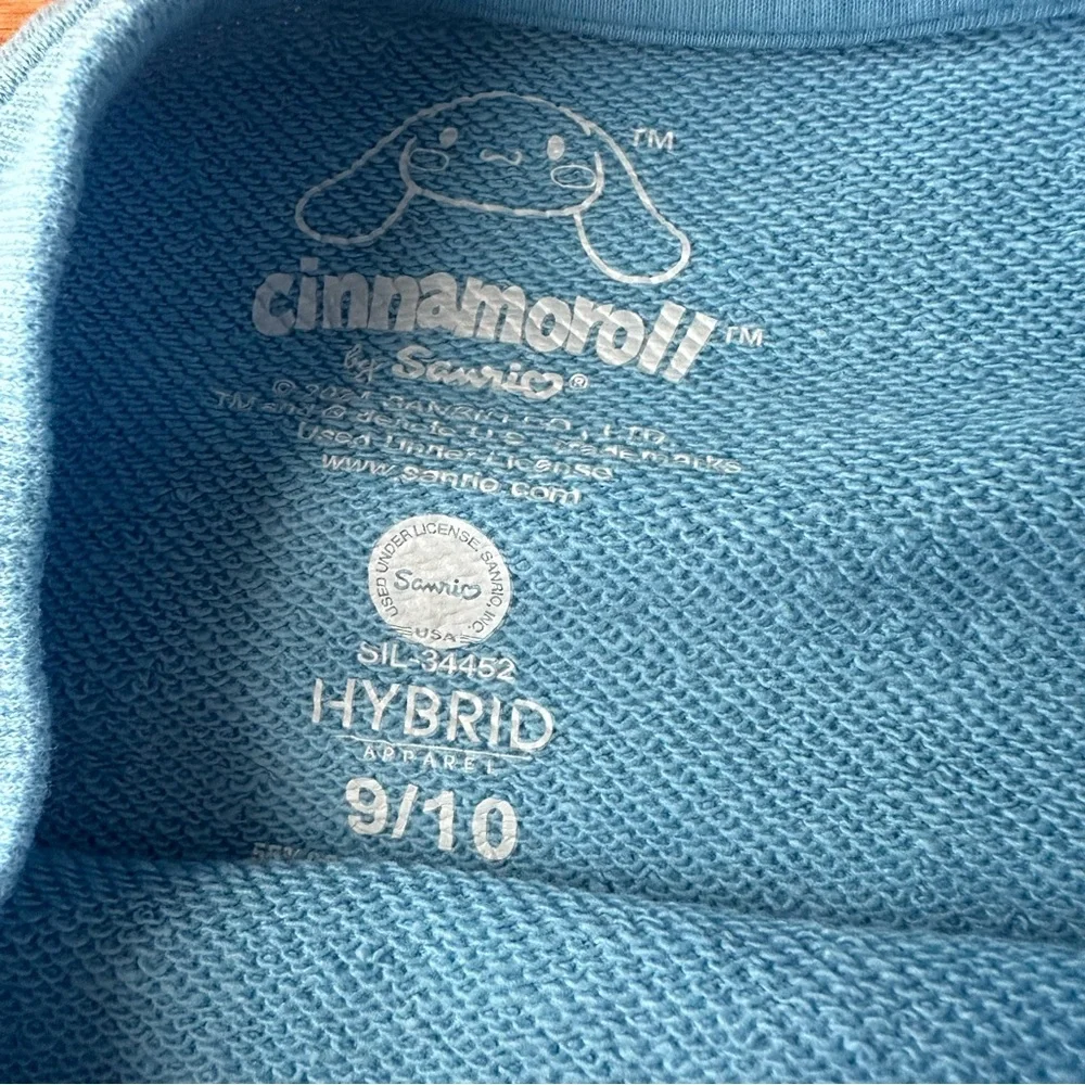 Sanrio Cinnamoroll Light Blue Graphic Pullover - Picture 2 of 2